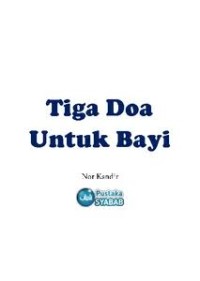 Image of Tiga Doa Untuk Bayi